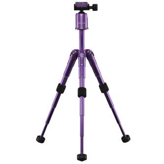 Mini Tripods - Mini Tripod for camera Mantona Kaleido 21188 - Light Purple Metallic - quick order from manufacturer