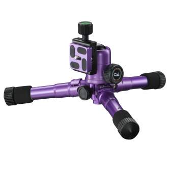 Mini Tripods - Mini Tripod for camera Mantona Kaleido 21188 - Light Purple Metallic - quick order from manufacturer