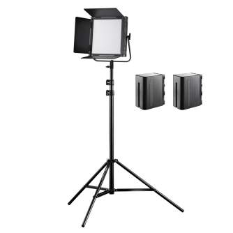 Light Panels - walimex pro Soft LED 520 Brightlight Bi Color Set2 - quick order from manufacturer