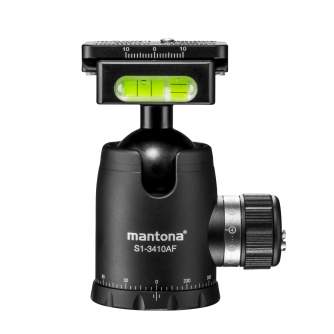 Tripod Heads - mantona Fortress 34 Ball Head with Friction Movement Control - quick order from manufacturer