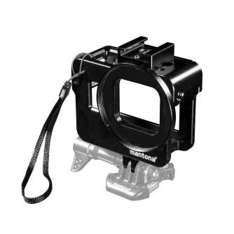 Ietvars kameram CAGE - mantona Magic Alu Cage for GoPro Hero5 / 6 Black - ātri pasūtīt no ražotāja