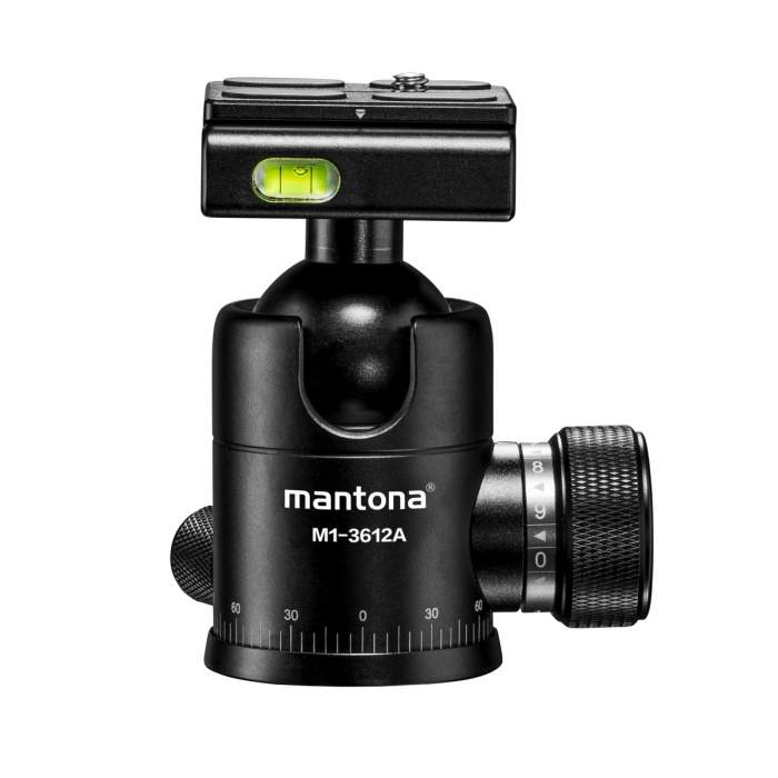 Tripod Heads - mantona Onyx 12 ballhead (M1-3612A) - quick order from manufacturer