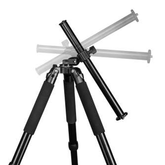 Foto statīvi - mantona Kodiak L 284 Professional Aluminium Tripod 15kg 166cm - быстрый заказ от производителя