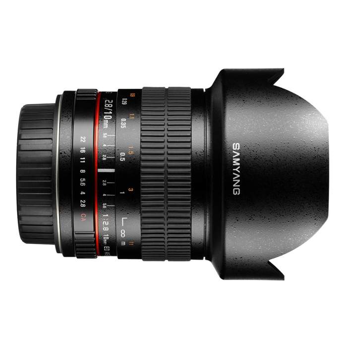 Objektīvi bezspoguļa kamerām - SAMYANG OBJEKTIVS 10MM F2,8 FUJI X - ātri pasūtīt no ražotāja