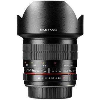 Objektīvi bezspoguļa kamerām - SAMYANG OBJEKTIVS 10MM F2,8 FUJI X - ātri pasūtīt no ražotāja