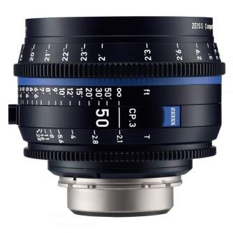 CINEMA Video Lenses - Carl Zeiss CP.3 2.1/50mm EF Mount - quick order from manufacturer