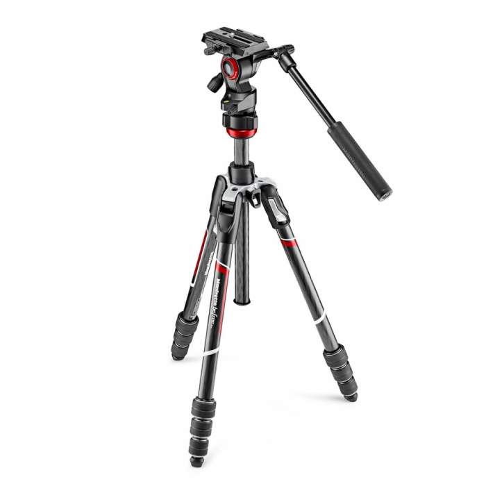 Video Tripods - Manfrotto Befree live Carbon fiber tripod twist, video head (MVKBFRTC-LIVE) - quick order from manufacturer