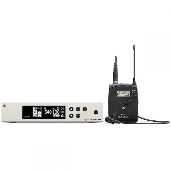 Wireless Audio Systems - Sennheiser ew 100 G4-ME2-A1 Wireless Lavalier Mic Set - quick order from manufacturer