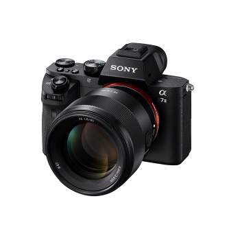 Mirrorless Lenses - Sony FE 85mm f/1.8 Lens E-Mount SEL-85F18 - quick order from manufacturer