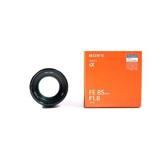 Mirrorless Lenses - Sony FE 85mm f/1.8 Lens E-Mount SEL-85F18 - quick order from manufacturer