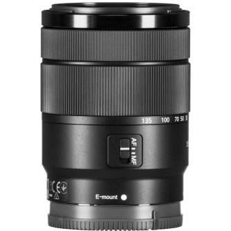 Mirrorless Lenses - Sony E 18-135mm F3.5-5.6 OSS (Black) | (SEL18135/B) - быстрый заказ от производителя