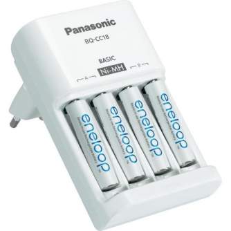 Baterijas, akumulatori un lādētāji - Basic Charger Panasonic ENELOOP K-KJ51MCC04E (4xAA) - ātri pasūtīt no ražotāja