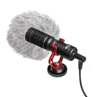 On-Camera Microphones - Boya Universal Compact Shotgun Microphone BY-MM1 - quick order from manufacturer