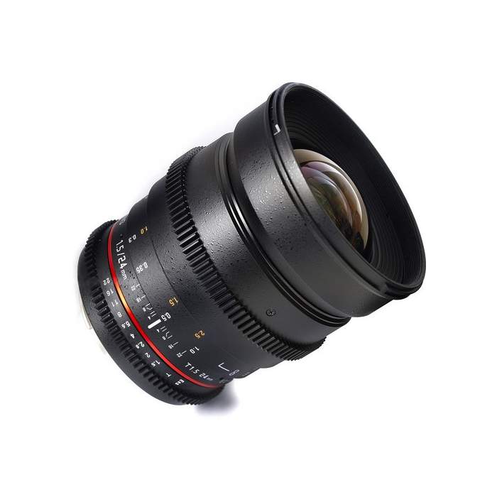 CINEMA Video objektīvi - SAMYANG OBJEKTIVS 24MM T1,5 II VDSLR CANON - ātri pasūtīt no ražotāja