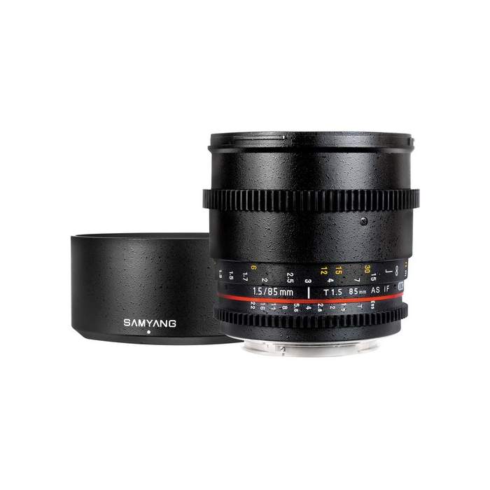 CINEMA Video Lenses - SAMYANG 85MM T1,5 VDSLR AS IF UMC II SONY E - quick order from manufacturer