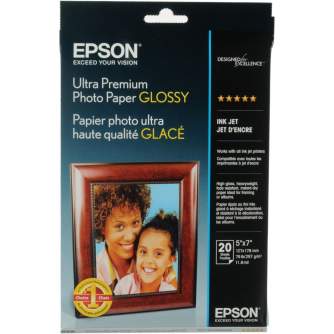 Photo paper for printing - Epson Premium Glossy Photo Paper, DIN A3, 255g/m2, 20 Sheets - quick order from manufacturer