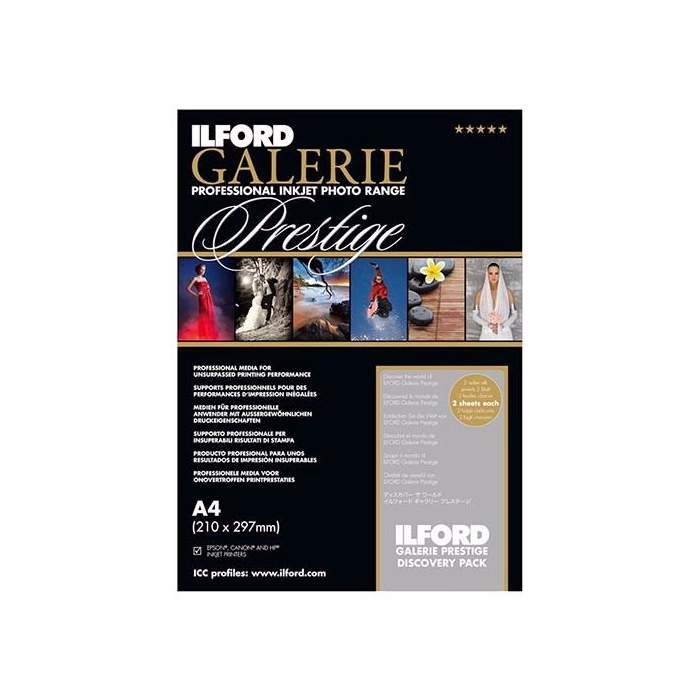 Photo paper for printing - Ilford Pos. Ilford GP Discovery Pack A4 - quick order from manufacturer