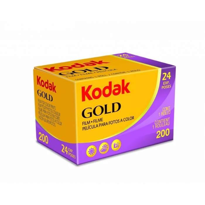 Photo films - KODAK 135 GOLD 200-24X1 color 35mm film boxed - quick order from manufacturer