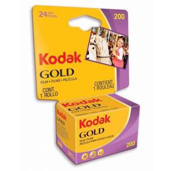 Photo films - KODAK 135 GOLD 200-24X1 color 35mm film boxed - quick order from manufacturer