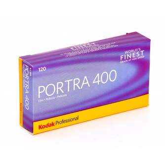 Photo films - Kodak film Portra 400-1205 wide color film 5x pack - quick order from manufacturer