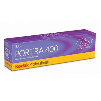 Photo films - Kodak film Portra 400-1205 wide color film 5x pack - quick order from manufacturer