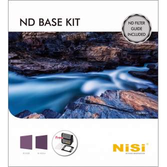 Kvadrātiskie filtri - NiSi 100mm ND Base Kit with ND8 and ND64 - быстрый заказ от производителя