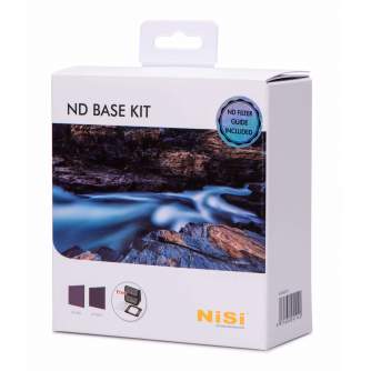 Square and Rectangular Filters - NiSi 100mm ND Base Kit with ND8 and ND64 - quick order from manufacturer