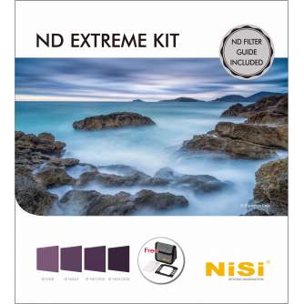 Square and Rectangular Filters - NiSi 100mm ND Extreme Kit 100 Filter IRMM 110397 - quick order from manufacturer