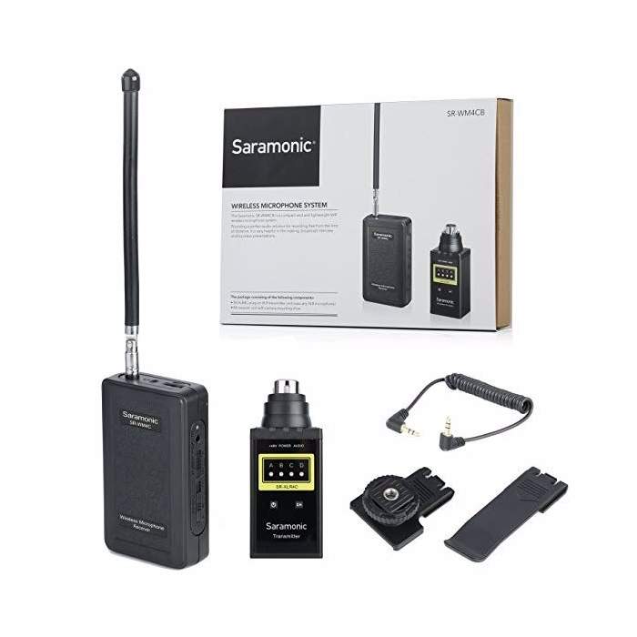 Bezvadu audio sistēmas - SARAMONIC SR-WM4CB VHF WIRELESS MICROPHONE SYSTEM - быстрый заказ от производителя