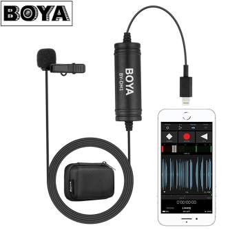 Lavalier mikrofonas - Boya Lavalier Microphone BY-DM1 for iOS - купить сегодня в магазине и с доставкой
