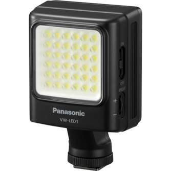 On-camera LED light - Panasonic LED Video Light VW-LED1E-K - quick order from manufacturer