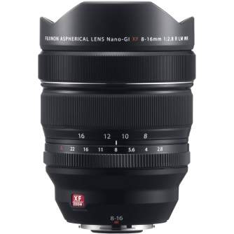 Mirrorless Lenses - Fujifilm Fujinon XF 8-16mm f/2.8 R LM WR lens - quick order from manufacturer