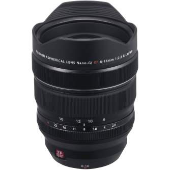 Mirrorless Lenses - Fujifilm Fujinon XF 8-16mm f/2.8 R LM WR lens - quick order from manufacturer