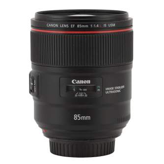 Objektīvi - Canon EF 85mm f/1.4L IS USM - быстрый заказ от производителя