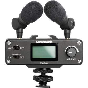 Smartphone Microphones - SARAMONIC SR-XM1, MICROPHONE FOR SMARTMIXER,LAVMIC, SMARTRIG+, CAMIXER, UWMIC - быстрый заказ от произ