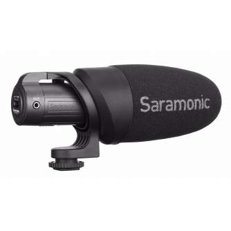 On-Camera Microphones - Saramonic CamMic+ microphone for dslr, cameras & smartphones - quick order from manufacturer