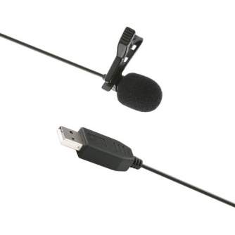 Lavalier Microphones - Saramonic USB Lavalier Clip-on Microphone ULM10 for PC en Mac - quick order from manufacturer