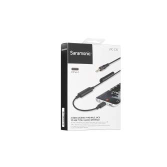 Discontinued - Saramonic UTC-C35 audio cable - mini Jack 3.5 mm TRS / USB-C