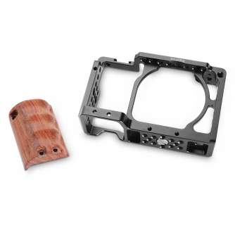 Camera Cage - SmallRig 2082 Cage w/ Wood Handg for A6000/6300 - quick order from manufacturer