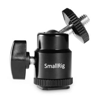 Accessories for rigs - SmallRig 761 Cold shoe mount - Ballhead 1/4" screw - quick order from manufacturer