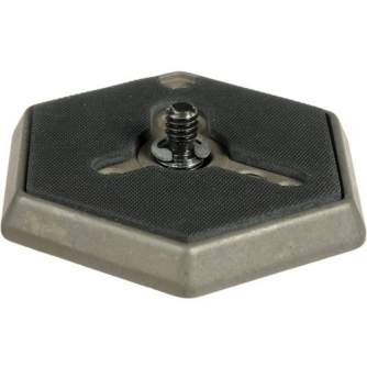 Tripod Accessories - Manfrotto 030-14 Hexagonal Quick Release Plate for RC0 System - quick order from manufacturer