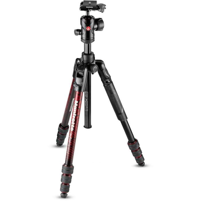 Photo Tripods - Manfrotto tripod kit Befree Advanced MKBFRTA4RD-BH, red - quick order from manufacturer