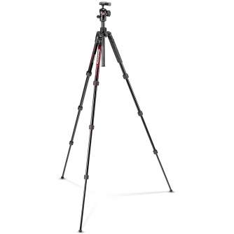 Photo Tripods - Manfrotto tripod kit Befree Advanced MKBFRTA4RD-BH, red - quick order from manufacturer