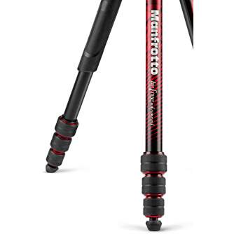 Photo Tripods - Manfrotto tripod kit Befree Advanced MKBFRTA4RD-BH, red - quick order from manufacturer