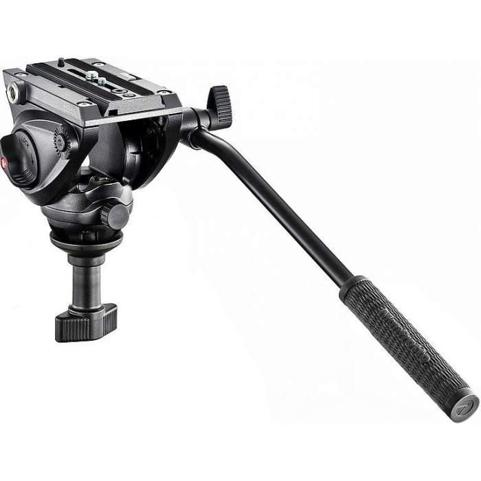 Vairs neražo - Manfrotto video galva MVH500A with 60mm half ball