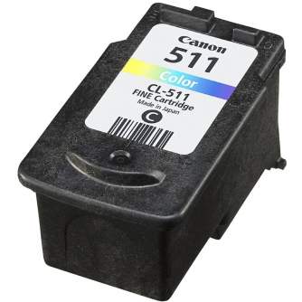 Printers and accessories - Canon CL-511 Colour Ink Cartridge for Canon Printers - quick order from manufacturer