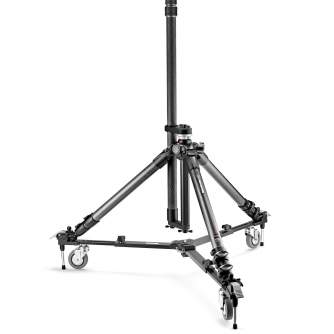 Statīvu aksesuāri - Manfrotto VR Adjustable Dolly for 360 Shots, 76mm Wheels - быстрый заказ от производителя