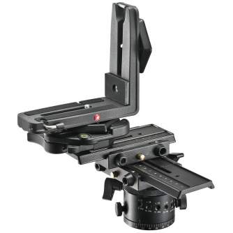 Statīvu galvas - Manfrotto MH057A5 Panoramic Head with Quick Release Elbow Bracket - быстрый заказ от производителя