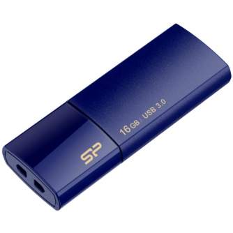 Zibatmiņas - Silicon Power zibatmiņa 16GB Blaze B05 USB 3.0, tumši zila - ātri pasūtīt no ražotāja