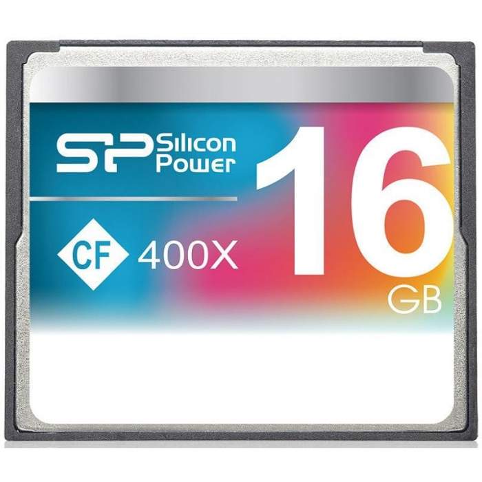 Memory Cards - Silicon Power memory card CF 16GB 400x - quick order from manufacturer